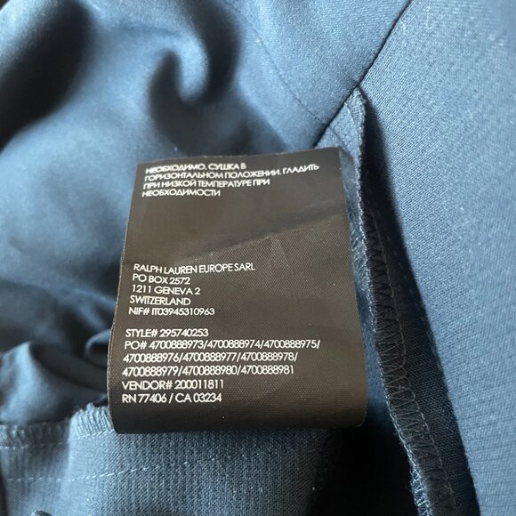 Club Monaco Klauss Jumpsuit in Canyon Blue in Size 4 - Picture 13 of 14